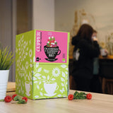 Cupper Bio-Früchtetee Cranberry Himbeere | Himbeertee | 250 ungebleichte Teebeutel | Großpackung | Perfekt fürs Büro | Ökologisch | Fairer Handel