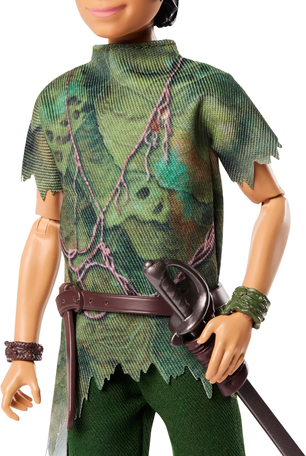 DISNEY Peter Pan & Wendy – Mobile mit typischen Outfits und abnehmbaren Accessoires, weiche Stoffhose, zum Nachspielen von Lieblingsszenen oder zum kreativen Spielen, für Kinder ab 3 Jahren, HNY36 Naty Shop Dolls