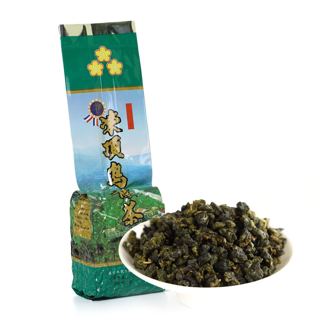 GOURTEA Taiwan Dong Ding Oolong Grüner Tee 250g / 8,8oz Hochwertiger Tung Ting Oolong Grüner Tee Dongding Oolong Tee Berg Oolong Tee