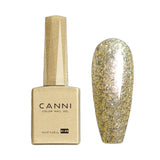CANNI Gel-Nagellack, semipermanent, dunkelviolett, Nagellack, UV-Gel, Soak Off, Maniküre