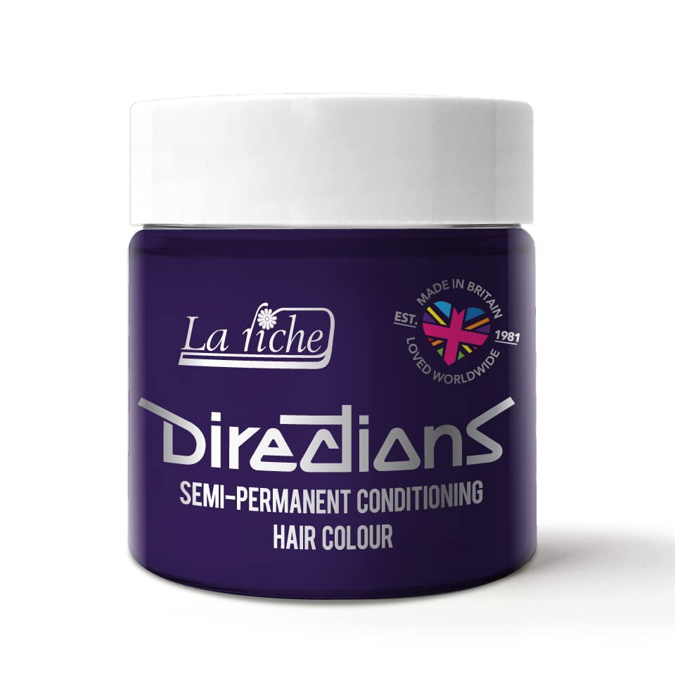 Semipermanente Haarfarbe Directions 100 ml Tube – Deep Purple Haarfarbe Naty Shop Deep Purple 100 ml (1 Packung)