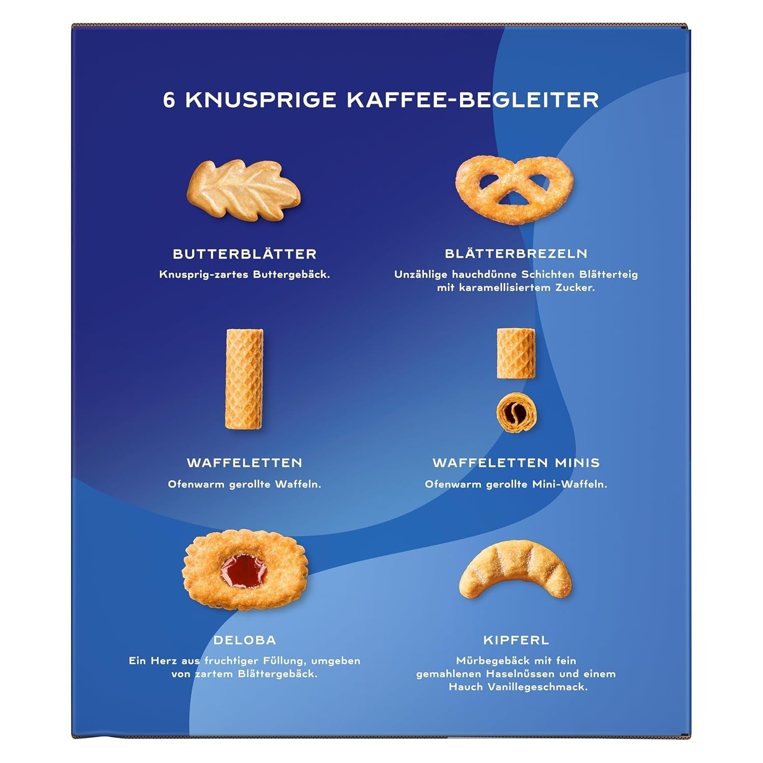 Bahlsen Caroline Collection – 1 Packung – Keks- und Waffelmischung (10 x 161 g/1610 g)