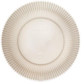 elho Vibes Fold Bowl 25 – Blumentöpfe für den Innenbereich – 100 % recycelter Kunststoff – Ø 24,9 x H 12,1 cm – Weiß/Weißes Leinen