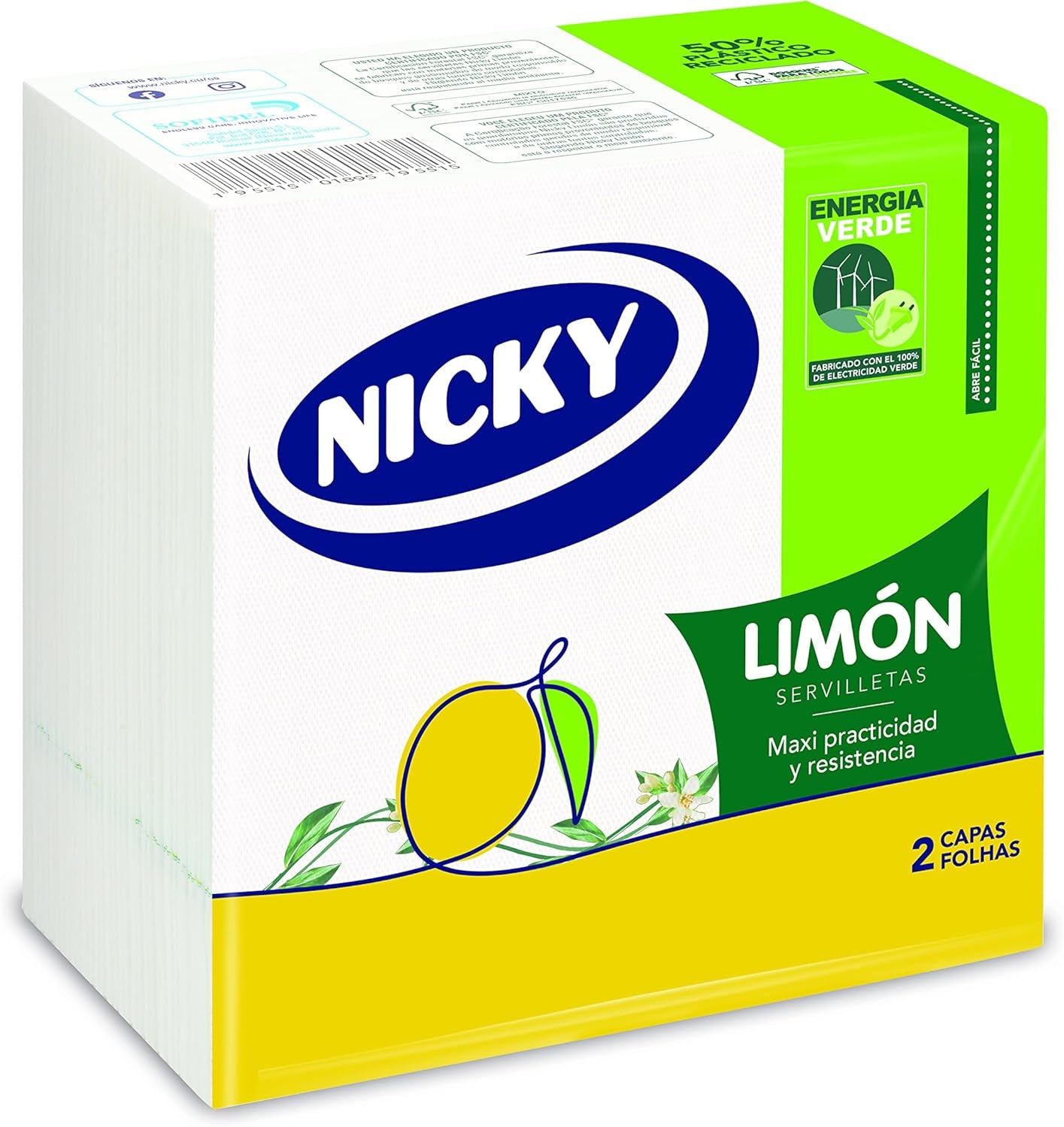 Aufschlag. Maxi Limon 2 Capas