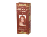 Henna-Farbe 111 Naturblond, Haarspülung, Haarfarbe, natürlicher Haarfärbeeffekt, Henna-Öko-Haarfärbemittel, Naty Shop, Rot, 1 Stück (1 Stück)