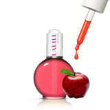 LALILL Nail Cuticle Oil 75Ml – Himbeere Nagelpflegeöl – Nagelöl Pflege Für Nägel Nagelhaut – SPA Maniküre Naildesign Hände – Vegan – Mit Pipette