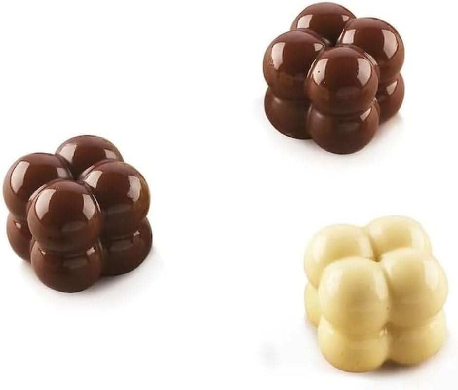 Silikomart 199384, 3D-Schokoladenform Kitchen Flame Naty Shop Choco Game