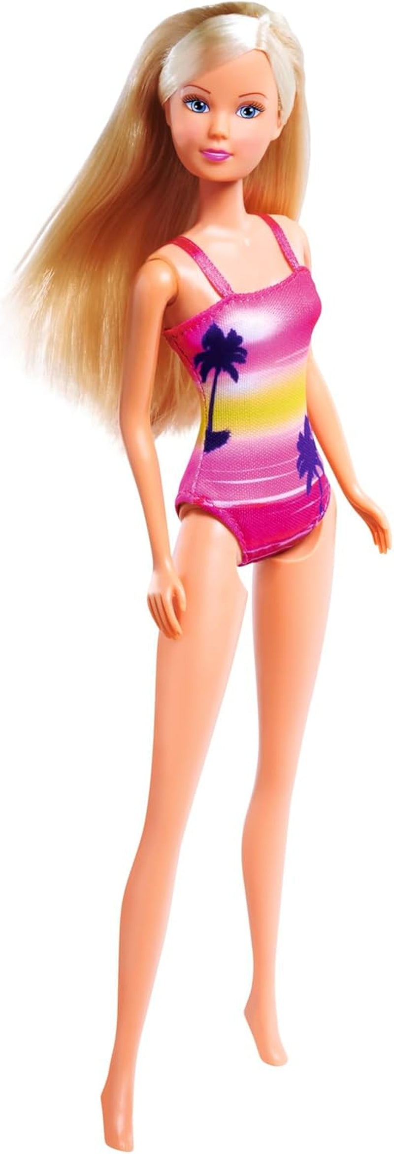 Simba Steffi Love Beach, 2-fach sortiert. Es wird nur EIN Artikel versendet. Badeanzug-Puppe, Spielpuppe, 29 cm, ab 3 Jahren