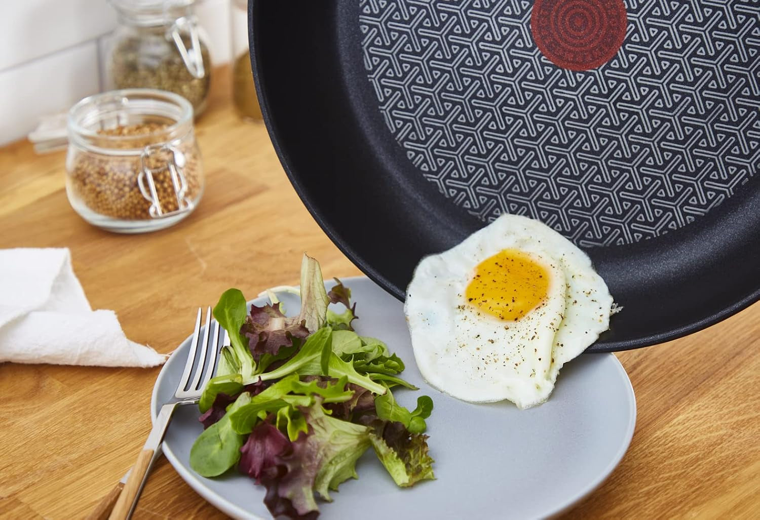 Tefal Duetto, Temperaturanzeige Thermo-Spot Töpfe und Pfannen Naty Shop