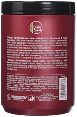 DD Sulfatfreie Maske, Keratin/Hyaluronsäure, 1 Liter Naty Shop Haarmaske
