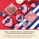 Venchi – Schachtel mit 9 verschiedenen Pralinen, 175 g, glutenfrei, ohne künstliche Farb- oder Konservierungsstoffe, Geschenkidee zum Valentinstag