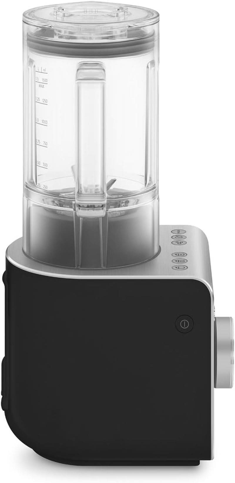 SMEG, Hochleistungsmixer BLC01BLMEU, 5 voreingestellte Programme, 9 manuelle Geschwindigkeiten, Pause & Pulse-Funktion, Kunststoffgehäuse, Rutschfeste Basis, 1400 W, Schwarz Kitchen Naty Shop