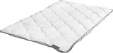 Badenia Trendline Micro Kochfeste, leichte Steppdecke für den Sommer, maschinenwaschbar bis 95 Grad, 135 x 200 cm, Öko-Tex-zertifiziert, hergestellt in Deutschland. Steppdecken und Quilts Naty Shop 155 x 220 4-Jahreszeiten-Steppdecke