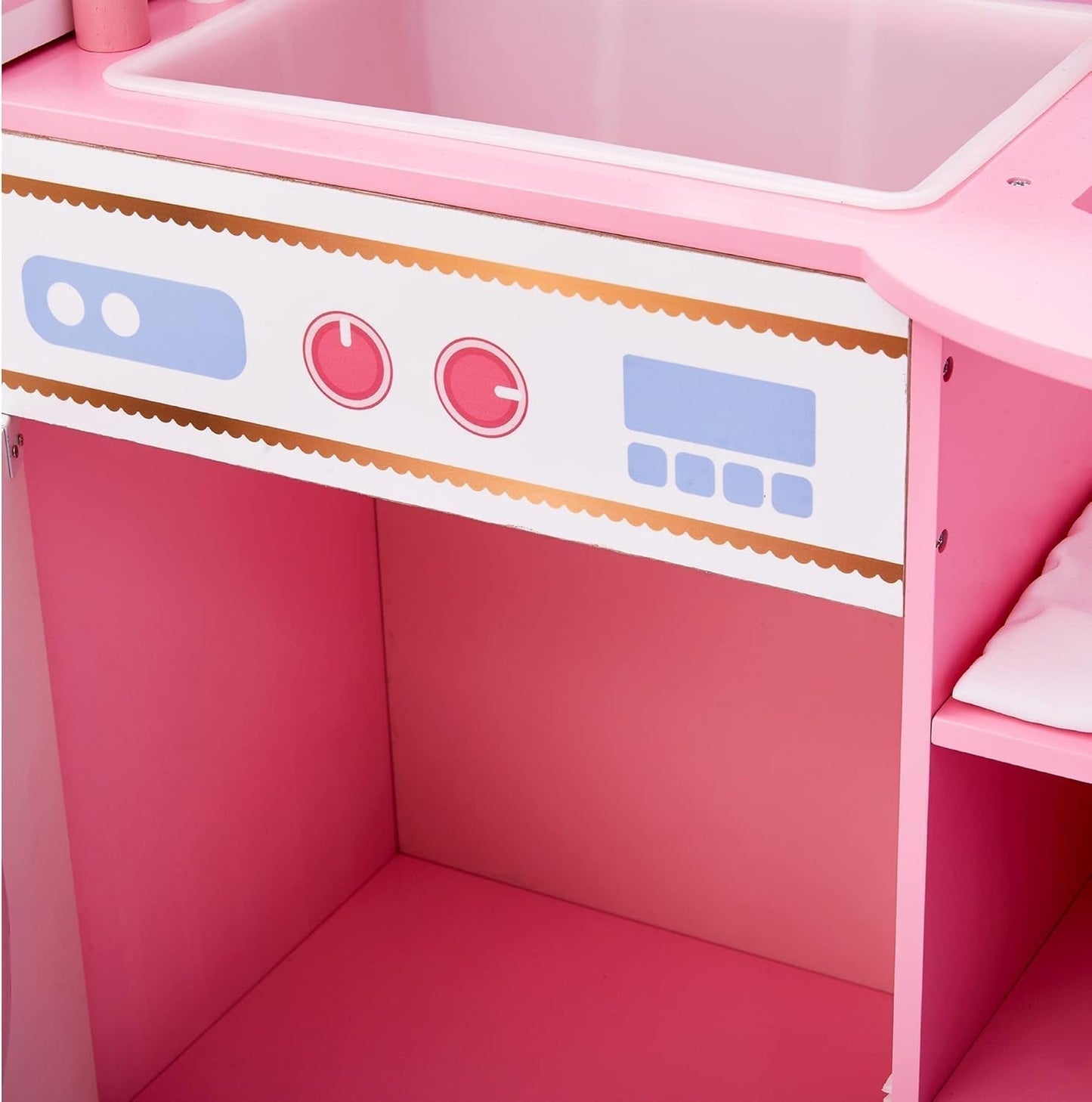 Olivia'S Little World Teamson Kids 18 Zoll Babypuppen Holzpuppenhaus Doppelseitiges Kinderzimmer TD-11460W Puppenhäuser Naty Shop