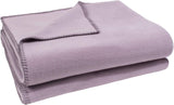 Zoeppritz-Decke in der Farbe: Rot, aus 65 % Polyester, 35 % Viskose, Größe: 160 x 200 cm, 103291-235-160 x 200 Zoeppritz-Betten und Bettdecken seit 1828 405 blasser Lavendel 160 x 200 cm