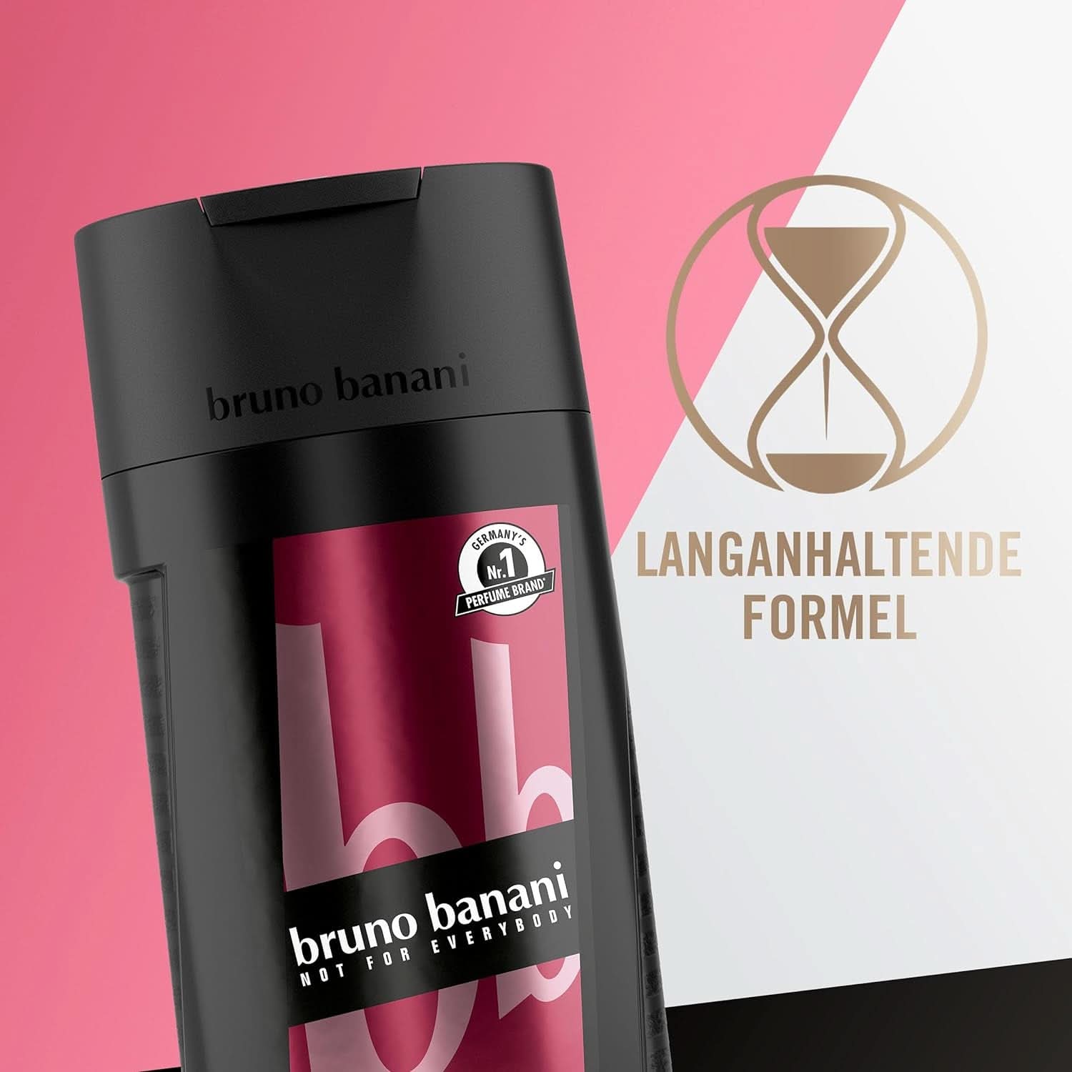 Bruno Banani Loyal Man 3 in 1 Duschgel für Körper, Haare und Gesicht, Männer, 250 ml Dusche und Bad Naty Shop