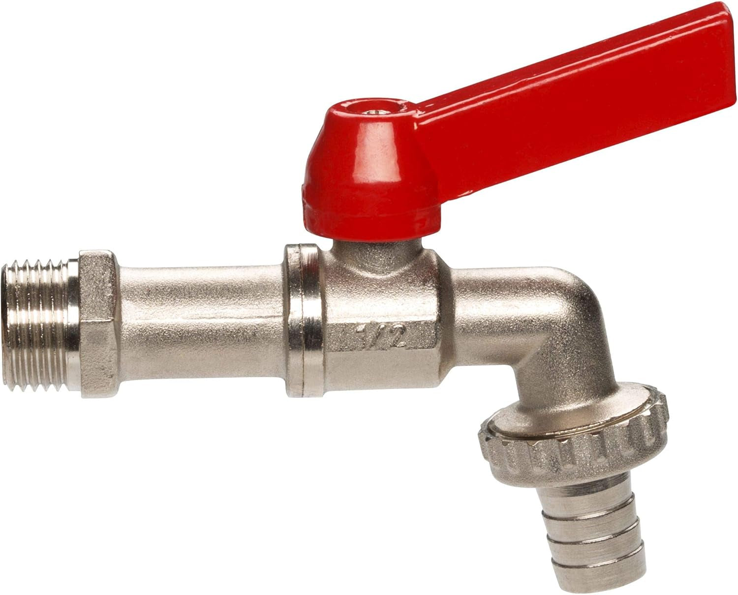 Gardena Kugelhahn: Innen- und Außenventil, 26,5 mm (G 3/4 Zoll) Gewinde, für 1/2 Zoll (13 mm) Schläuche (7332-20)