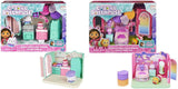 Gabby Dollhouse und Gabby Dollhouse Deluxe Room Sweet Dreams Fluffy Cat Schlafzimmer Kissen Katze und 3 Accessoires 3 Möbelstücke und 2 Überraschungsboxen Geeignet für Kinder ab 3 Jahren