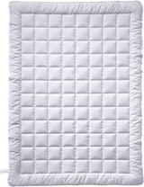 Billerbeck Vanessa Superlight Steppdecke – Sommerdecke – 155 x 220 cm – Baumwolldecke, kühlende Steppdecke, leichte Sommerdecke – 100 % Baumwolle, weiß Steppdecken und Steppdecken Naty Shop 135 x 200 cm Sommerlicht