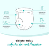 LILLYDOO hautfreundliche Hosen, Größe 5 (12–17 kg), Monatsbox (105 Stück)