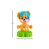Fisher-Price Sync Squad Fuchs-Thekenspielzeug, Spielzeug für Babys und Kleinkinder mit Musik und interaktiven Lichtern, ab 9 Monaten, französische Version, HYK94 Jucarii Bebe Naty Shop