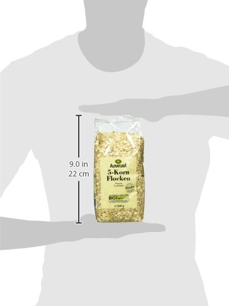 Bio 5-Kornflocken, 500G Getreide Naty Shop