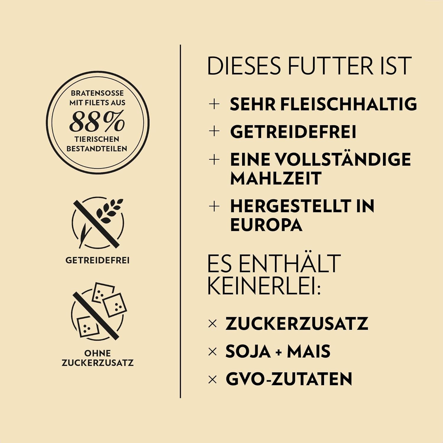 PrimaCat - Klassisches Nassfutter für Katzen, Vogelgeschmack in Soße, 28 x 85 g