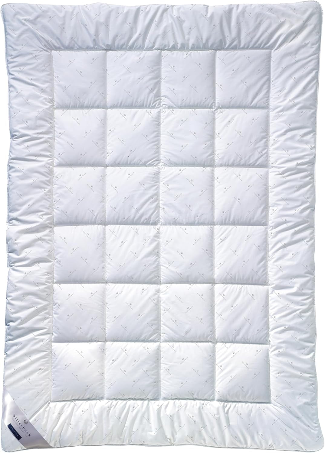 Billerbeck E21 King-Faser-Bettdecke – Bettdecke aus raffinierter Aloe-Vera-Faser – 135 x 200 cm Ganzjahresdecke mit mittlerer Wärme, weiß Naty Shop Bettdecken Einzelbett 135 x 200 cm Medium (M)