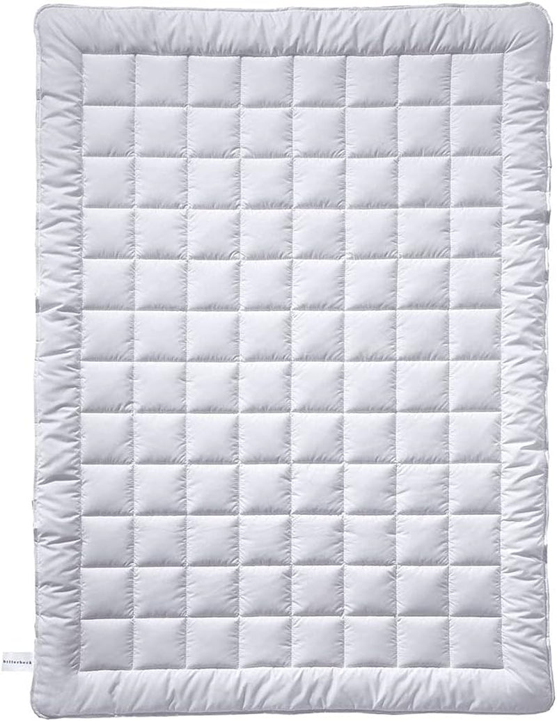 Billerbeck Jasmin Superlight Steppdecke – Sommerdecke – 155 x 220 cm – Baumwolldecke, kühlende Steppdecke – 90 % Viskose (Bambus), 10 % Polyester (Airsoft), weiß Steppdecken und Steppdecken Naty Shop Standardtitel
