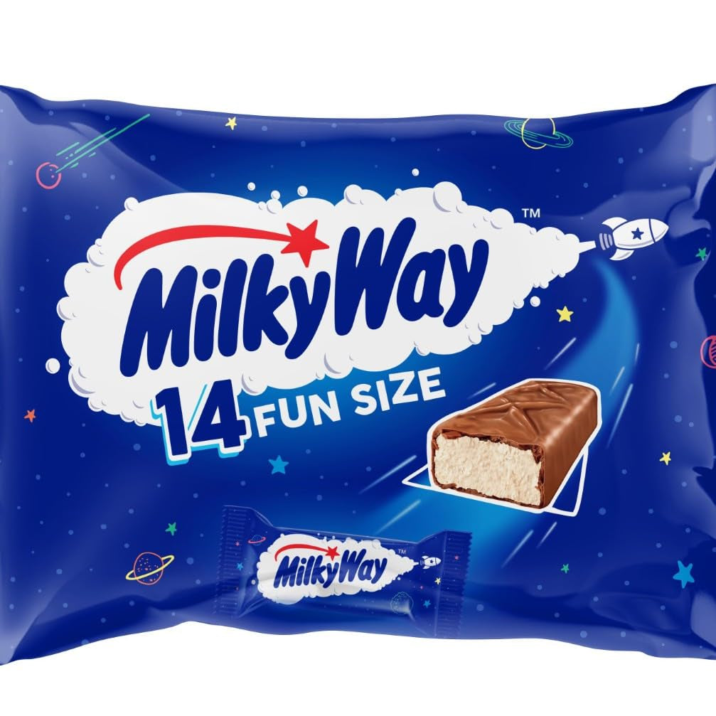 Mini-Schokoladenpackung, Mini-Schokoriegel mit Nougat-Creme-Karamell, 227 g, Schokoladen-Geschenkidee, große Schokoladenpackung