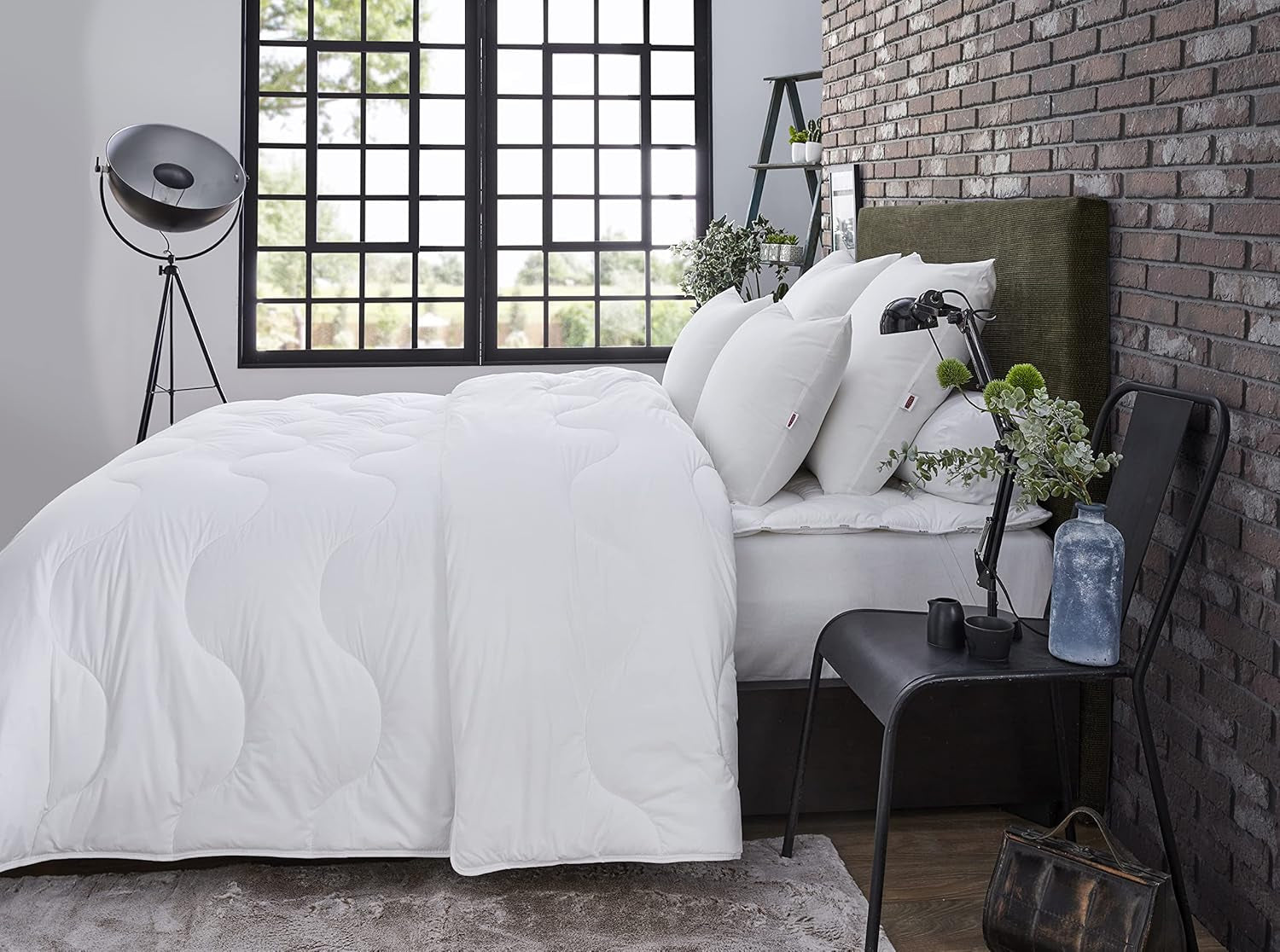 Maxiconfort Ultra Bettdecke, warm, Kunstfaser, 260 x 240 cm, weiß Bettdecken und Steppdecken Naty Shop