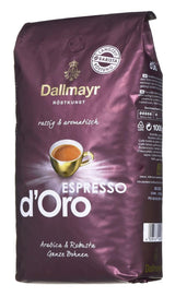 Espresso d'Oro ganze Bohnen 8x 1000g (8000g) - stark aromatisierter Kaffee