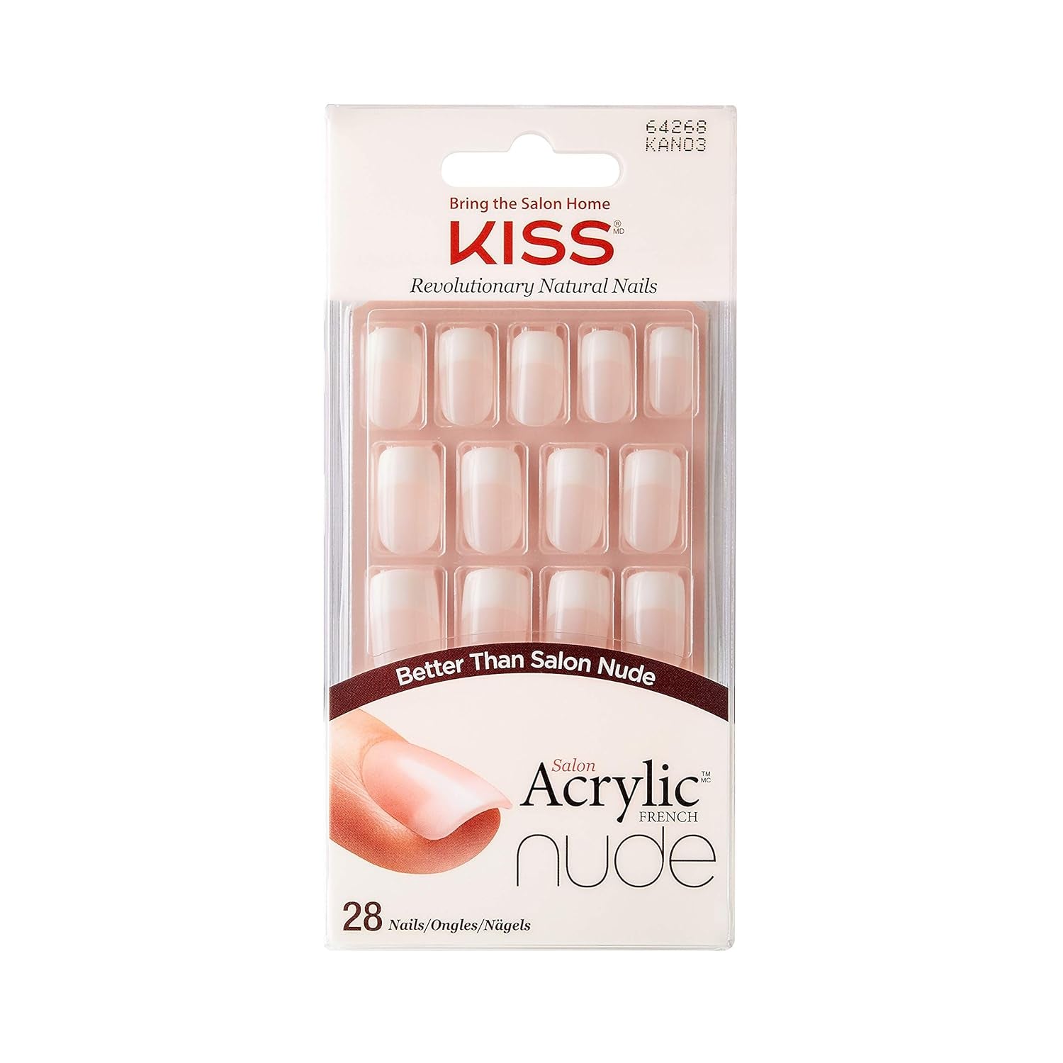 Kiss Nude Nails Cashmere & Nude Nails Erstaunliche Nägel