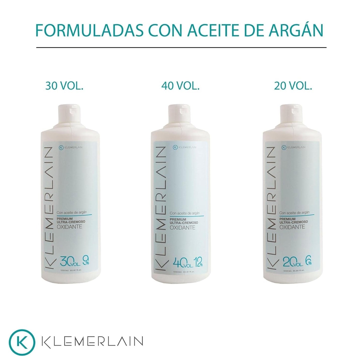 Haarcreme mit Sauerstoff. Ultra-Creme mit Oxidationsmittel für das Haar. Permanente Haarfarbe. vegan. Haarfärbemittel - 1000 ml (20 Vol., 6%) Haarfärbemittel Naty Shop