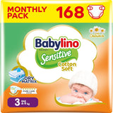 Sensitive Babywindeln, Größe 1, Neugeborene (2-5 kg), 26 Stück