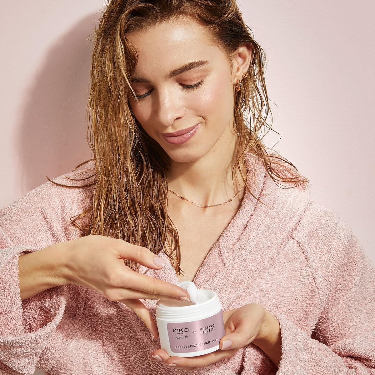 KIKO Milano Nourish & Protect Hair Mask, Nährende und reparierende Haarmaske Naty Shop Haarmaske