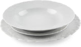 Excelsa Geschirr 18Er Set Weiß Naty Shop