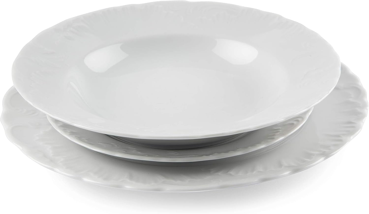 Excelsa Besteckset, 18-teilig, weiß