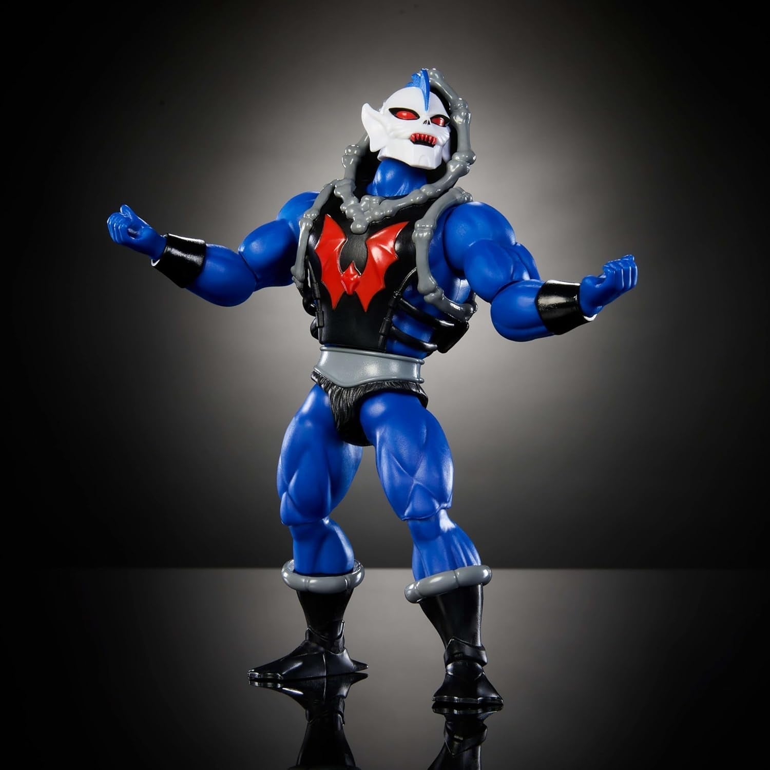 Masters of the Universe Origins Actionfigur Hordak aus der Cartoon-Kollektion, ca. 14 cm groß, wilder Horde-Bösewicht aus der TV-Serie der 1980er Jahre, 16 Bewegungspunkte, Mini-Comic-Booklet, JBM79 Actionfiguren Naty Shop