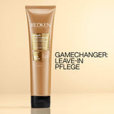 Redken Haarmaske mit Hyaluronsäure für trockenes Haar, Anti-Frizz und Hitzeschutz bis 230 °C, All Soft Moisture Restore Leave-In-Maske, 1 x 150 ml Naty Shop Haarmaske