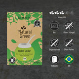 Delicatino – Natürliches grünes PURE LEAF 500G, Bio-Yerba Mate ohne Stiel, frisch und rauchfrei, biologisch angebaut, vakuumverpackt für maximale Frische