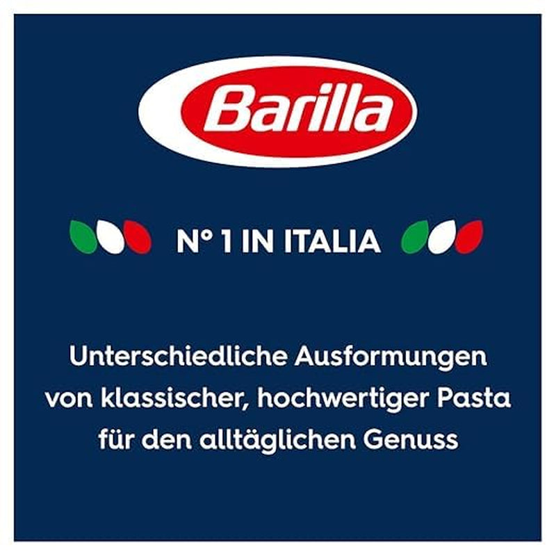 Pasta Barilla Classic Spaghettini Nr. 3 hochwertiger Hartweizen, immer al dente (1 x 500 g)