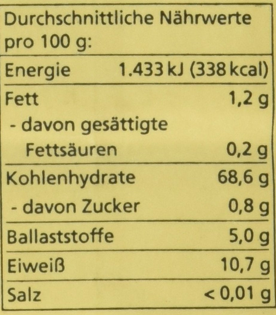 Bio-Weizengrieß, 500g (Verpackung kann variieren)