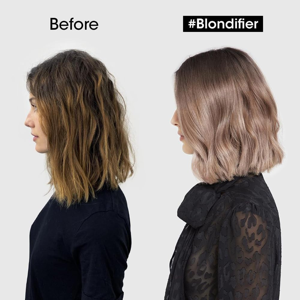 L'Oréal Professionnel | Pflegende Maske für blondes und blondiertes Haar, Açai-Fruchtextrakt, Serie Expert, Blondmaske Naty Shop Haarmaske