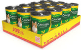JosiCat Huhn in Sauce (12 x 415 g) | Erwachsener | Premium-Nassfutter für ausgewachsene Katzen | Huhn in Soße | Vitamin D3 und E | Unterstützt von JOSERA | Nassfutter für Katzen | Alleinfuttermittel | 12 Stück