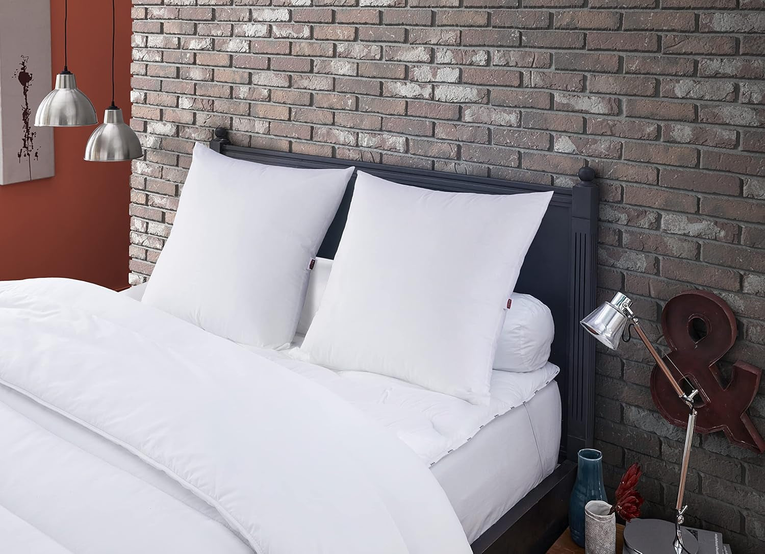 Anti-Bettmilben- und Bettwanzenkissen 60 x 60 cm Medium Comfort Multi Protect-Kissen Weich und schützend Maschinenwaschbar bei 40 °C Naty Shop Standardkissen Standardtitel