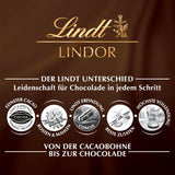 Lindor weiße Schokoladenkugeln | 400g ca. 30 weiße Schokoladenkugeln mit zartschmelzender Füllung | Geschenk aus Schokolade | Schokoladengeschenk (2er Pack)