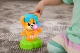 Fisher Price Animal Band Rino der Fuchs lernt Gegensätze, interaktiver Fuchs zum Lernen durch Bewegung, bunte Lichter, Lieder und Geräusche, Babyspielzeug, 9+ Monate, HYL02 Babyspielzeug Naty Shop