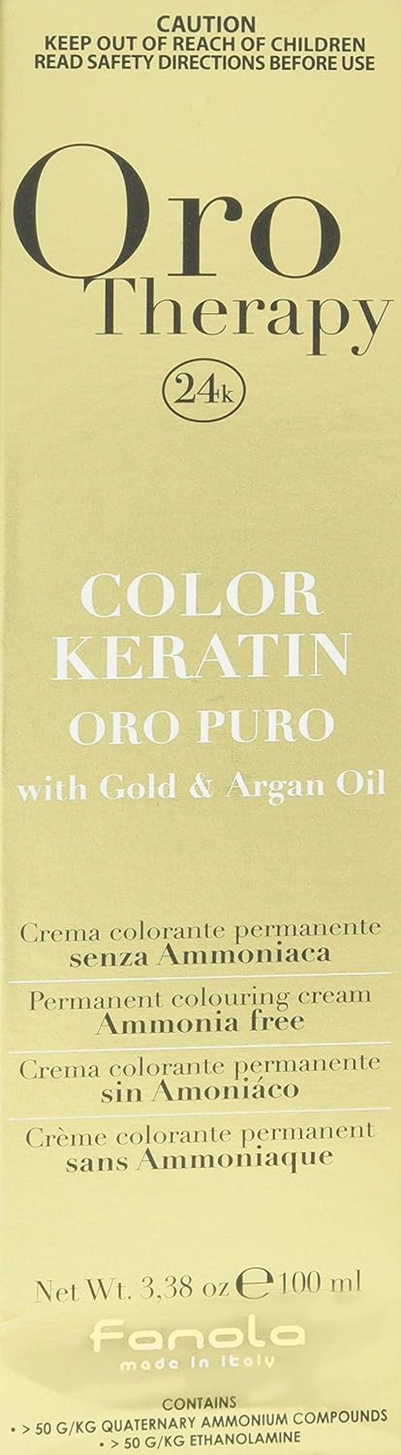 Fanola Oro Therapy Color Keratin 5.0 100 ml
