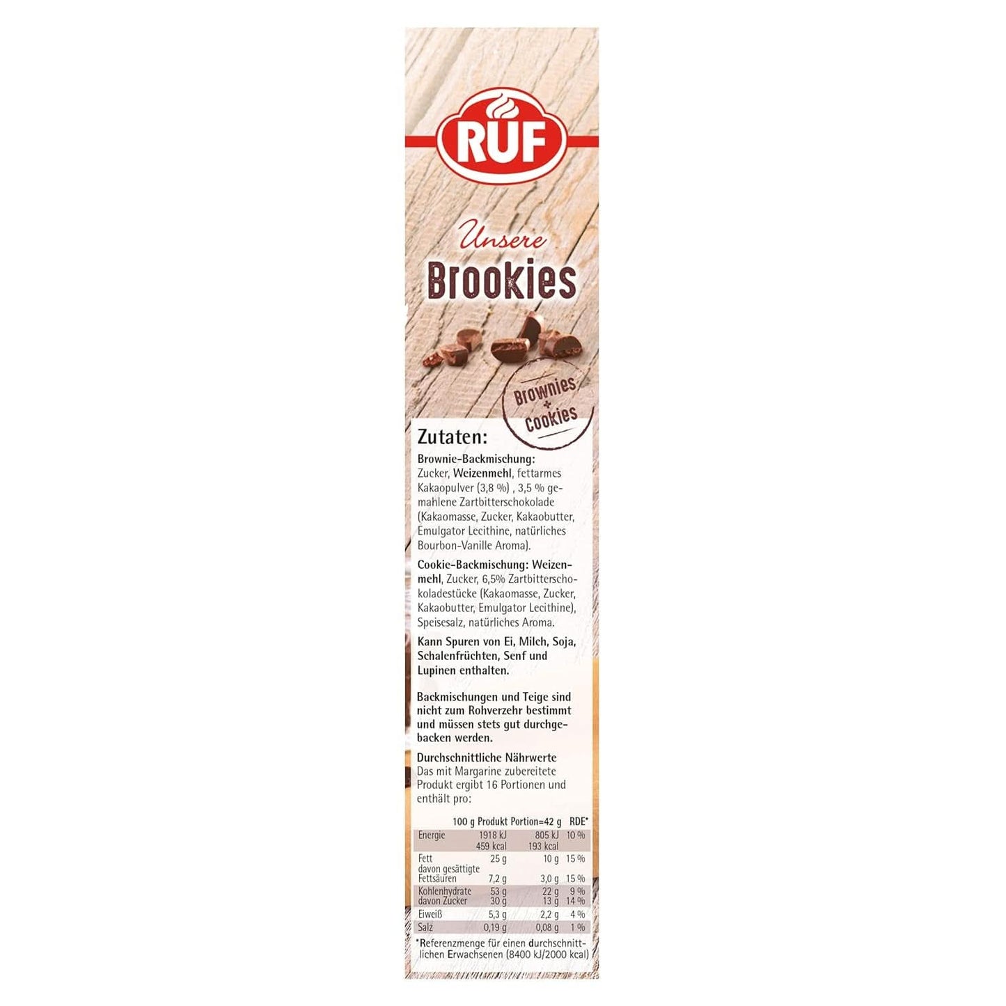 RUF Brookies, Brombeermischung und Kekse, 460 Gramm Naty Shop Kitchen